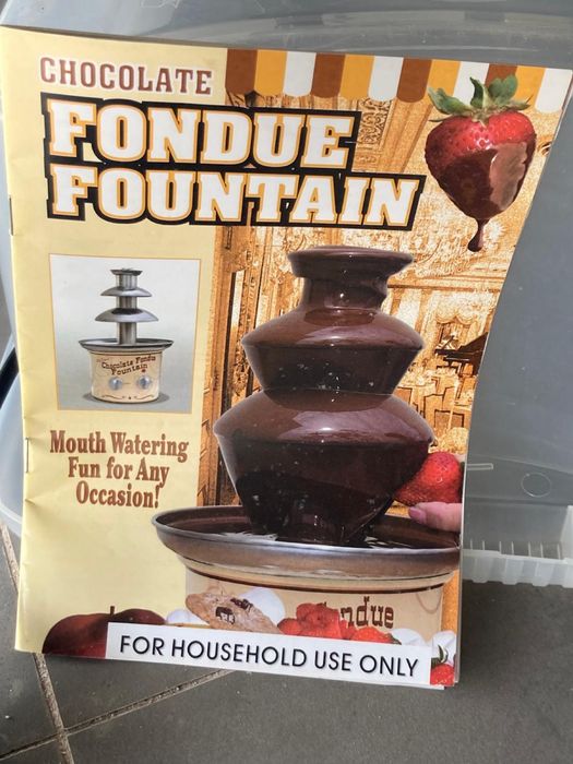 Fonte chocolate fundue