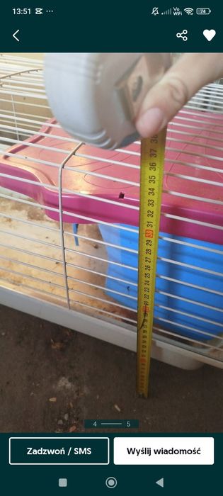 Sprzedam klatkę (domek w zestawie)