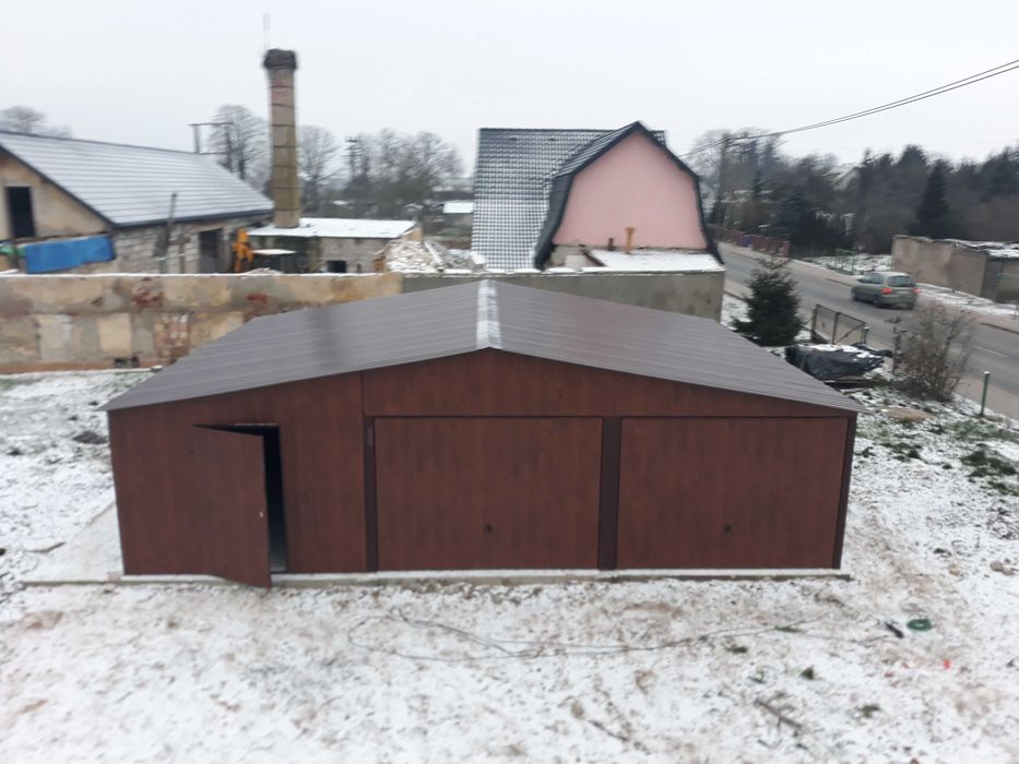 garaż blaszany garaż blaszak 8x6 6x5 5x7 7x5 garaże blaszane profil