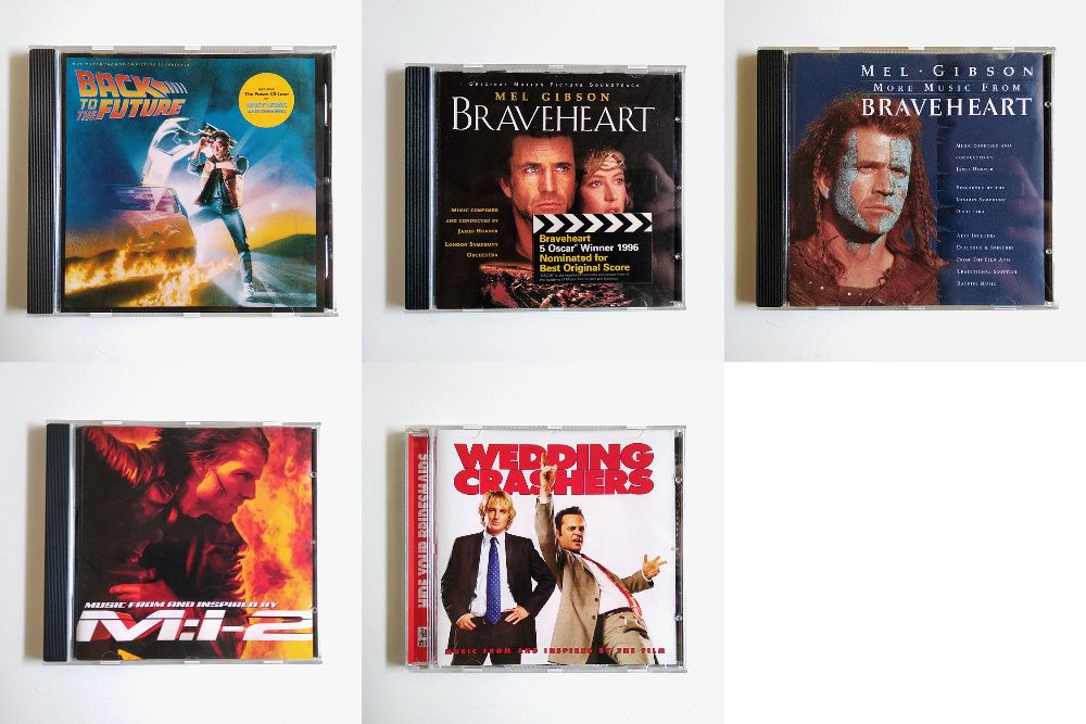 4 Bandas Sonoras Originais de Filmes (CDs)