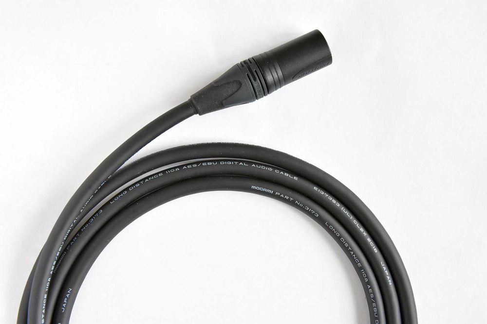 Interkonekt cyfrowy AES/EBU MOGAMI 3080 oraz 3173 HD Neutrik XLR