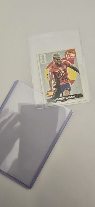 Lamine Yamal Silver Extra Sticker Panini Mundial 2026