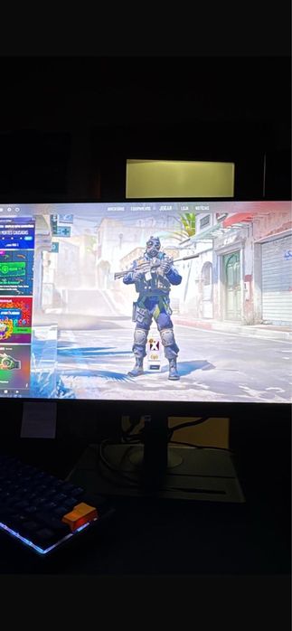 Setup gamming  com monitor