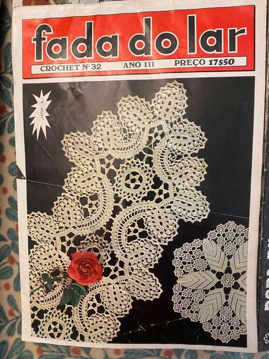 Revistas de Crochet vintage Fada do Lar