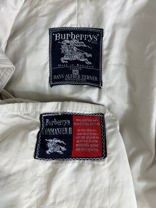 960’s Very Rare Płaszcz Burberrys Commander II Hannover Burberry