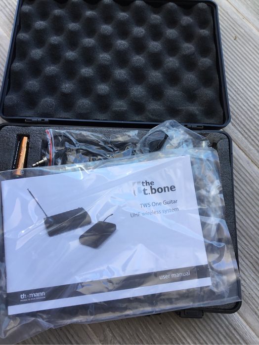 Micro headset uhf wireless system t bone novo