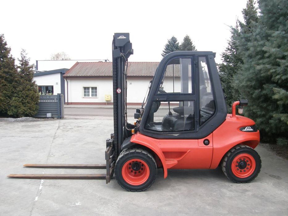 Linde H40D przesuw pozycjoner kabina sprowadzony