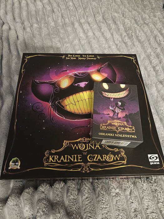 Gra planszowa Slay The spire + Wojna w Krainie Czarów + dodatek odłamki