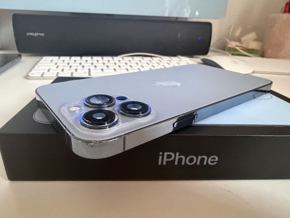 iPhone 13 Pro Max 128gb Sierra Blue Bateria 100%