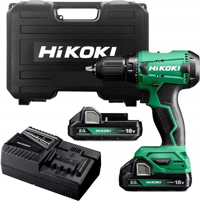 Wiertarko -Wkrętarka  50Nm 18V + 2x2,0Ah +Ładowarka  +Walizka