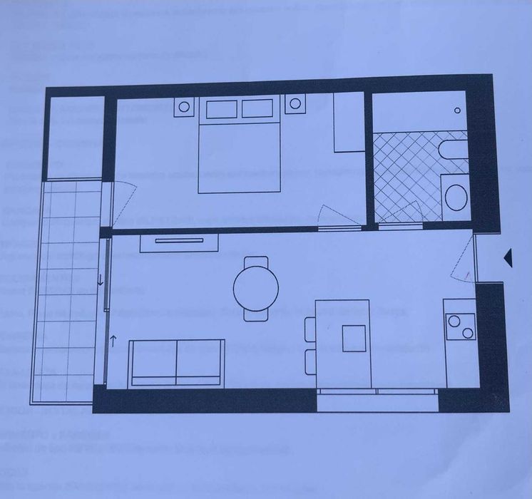 Apartamento T1 novo em Gaia