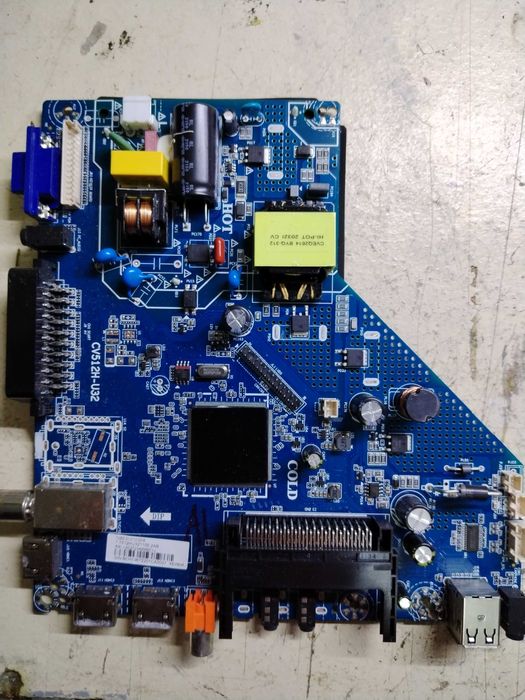 Várias fontes de alimentação tv