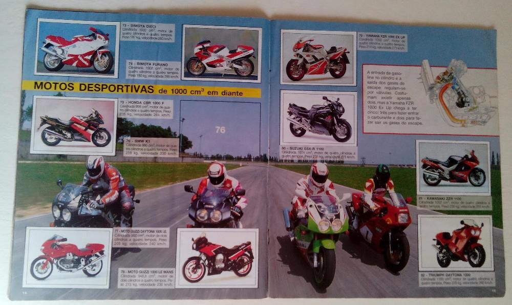 Caderneta Super Moto