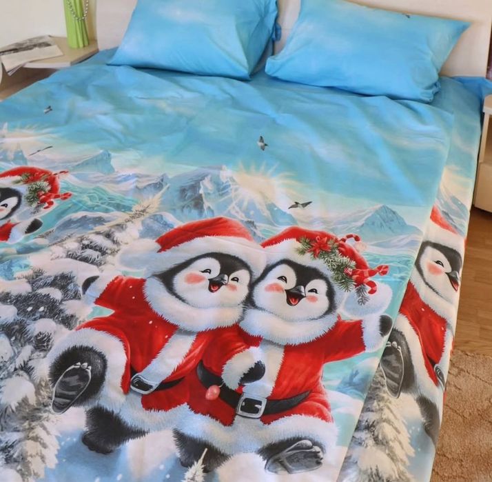 Новорічна Постільна білизна Бязь Голд люкс