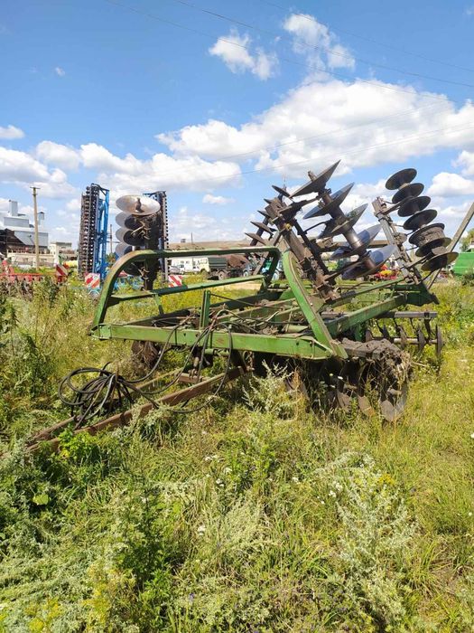 Борона дискова ДЖОН ДІР 230, JOHN DEERE 637, шириною 6.6 м та 9 м,