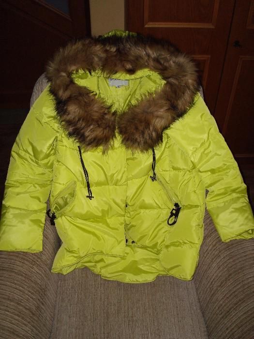 Neonowa kurtka MONACO Anna Lewandowska rozmiar M