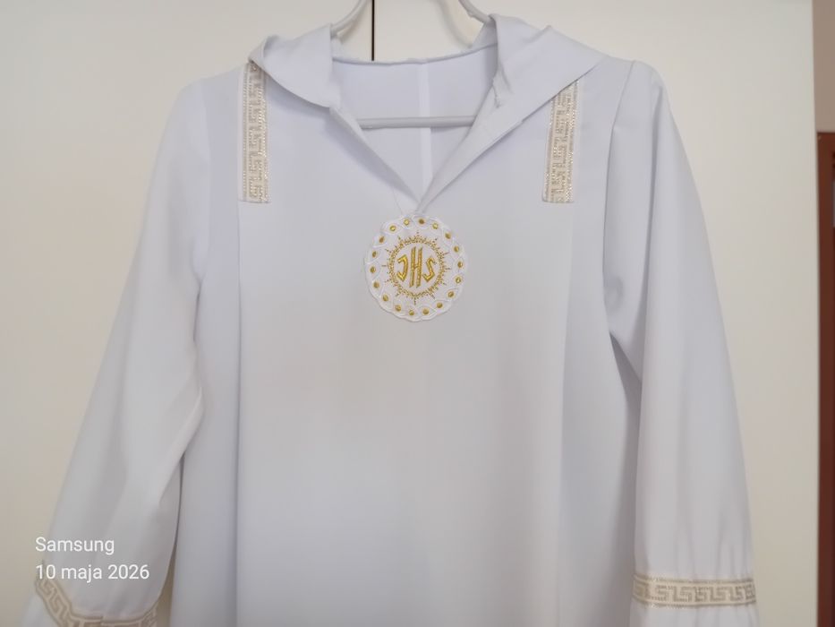 Alba komunijna długość 102 cm