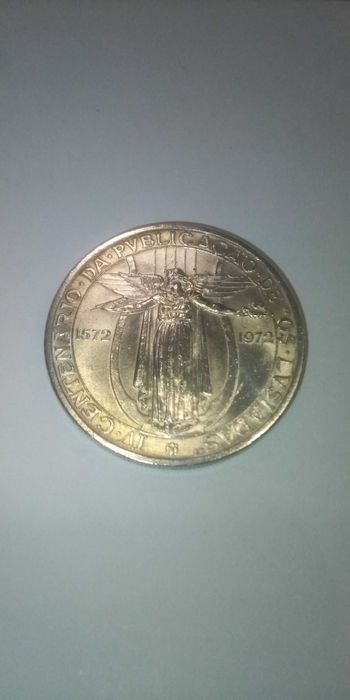Moeda em prata lusíadas 1972 50 escudos