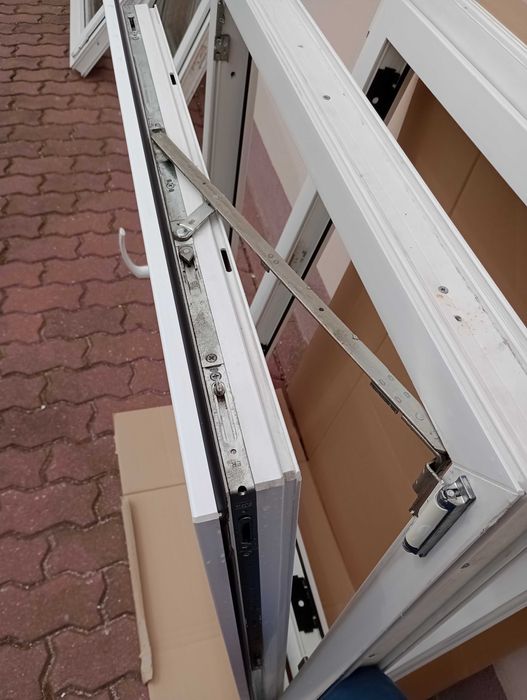 okno PCV szer.100 x wys.60 U lub 60x100 RU białe,techniczne i inne rozmiary