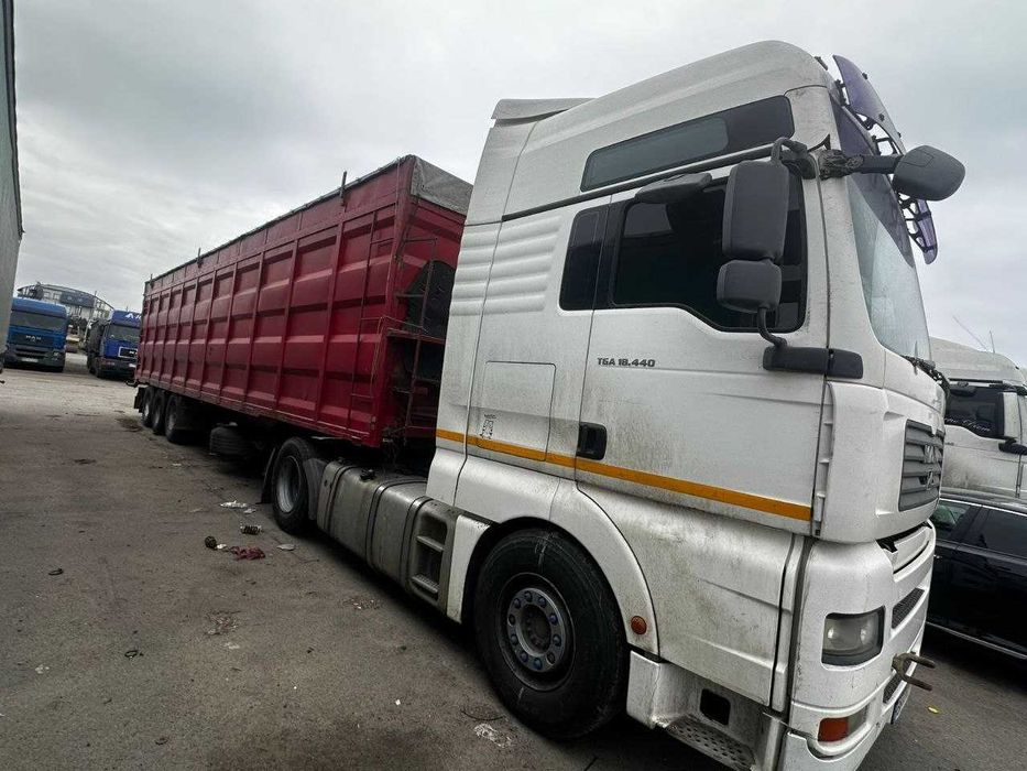 MAN TGA 18.440 АКПП 2008г. Комплект KRONE 2007 70куб.