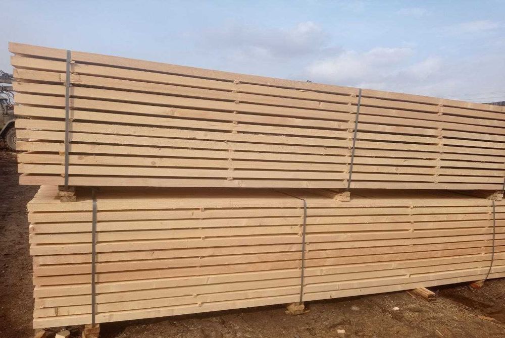 Крупный брус строительный, 150х150х6000 мм, сосна 292,50грн м/п