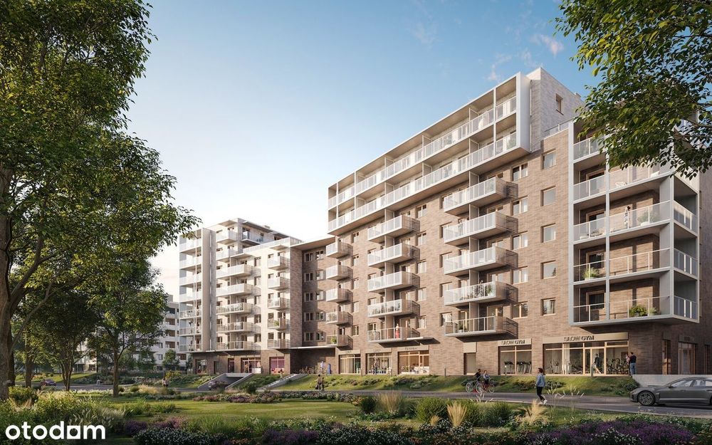 4-pokojowe mieszkanie 76m2 + 2 balkony