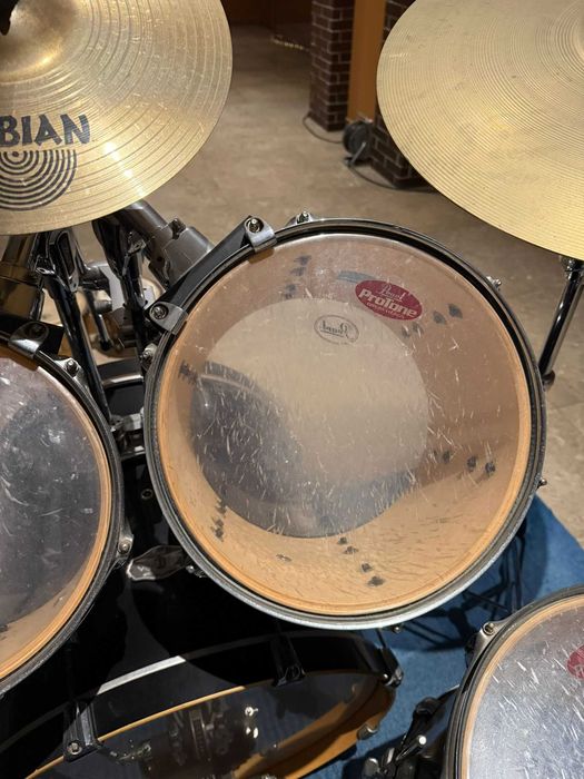 Bateria Pearl Vision VBL Birch + Pratos Sabian AA (Set Completo)