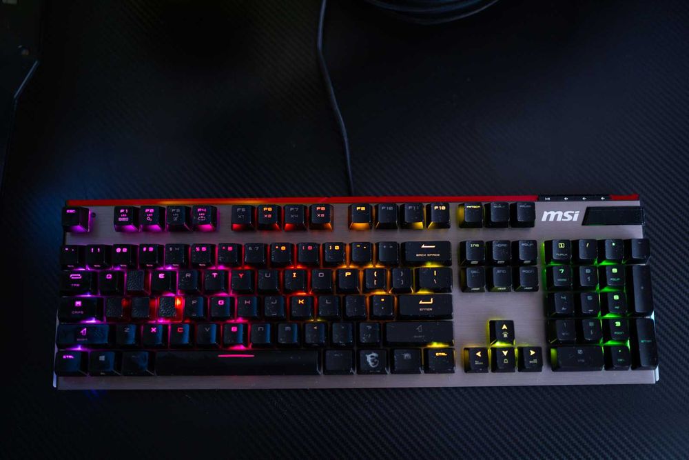 Klawiatura MSI VIGOR GK80 MX Cherry RGB