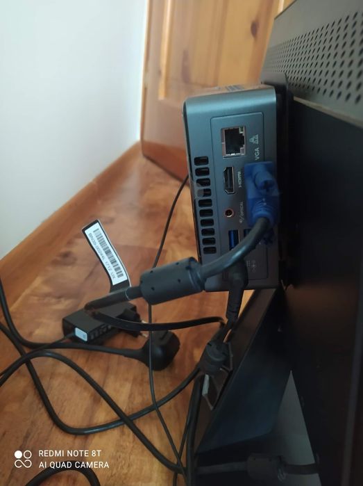 Zestaw komputerowy NUC6CAY Zamienię za elektryczny rozdrabniacz gałęzi