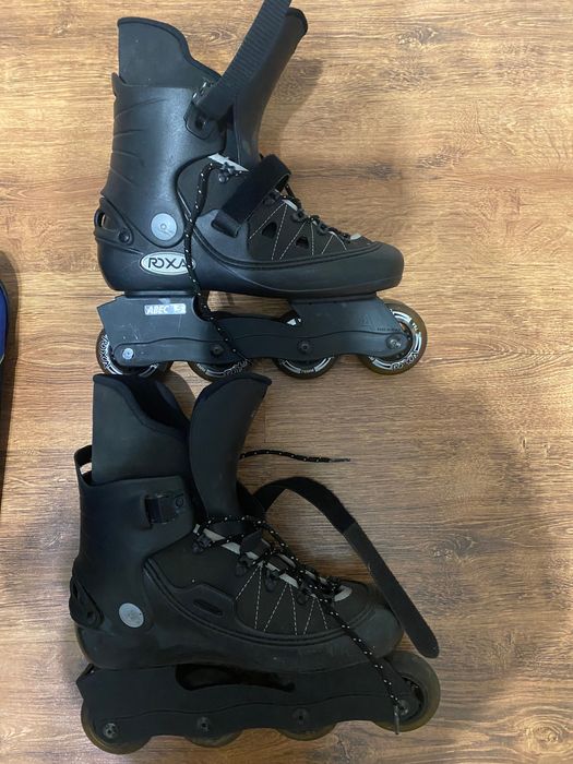 Łyżworolki męskie „ROXA” + pokrowiec + ochraniacze