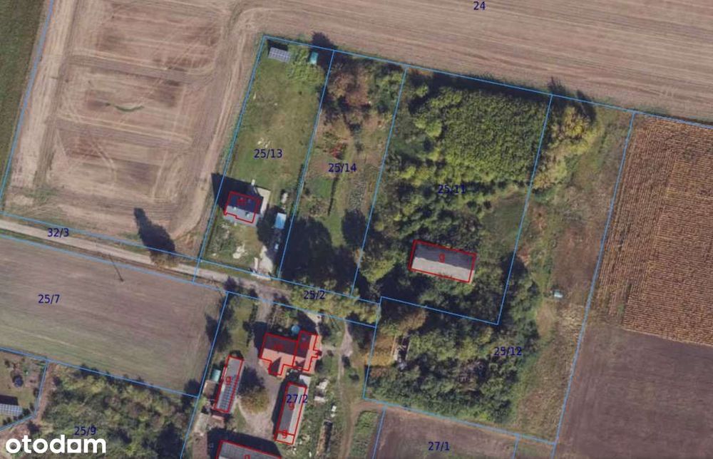 Działka rolna 4476 m2 Mierogoniewice REZERWACJA