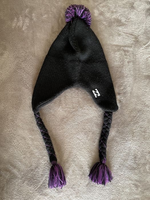 Gorro preto e roxo Billabong