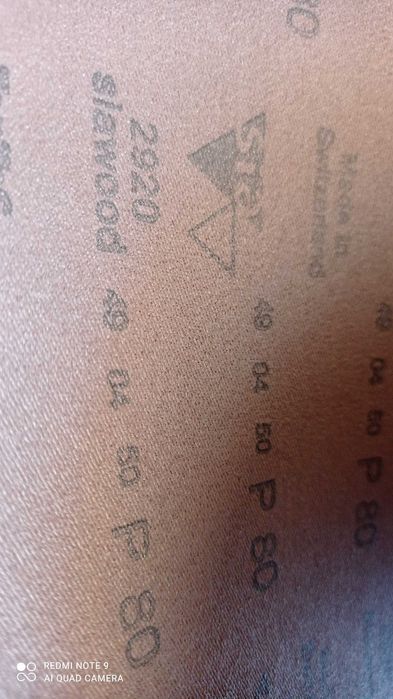 Шліфувальна стрічка Р 80 довжина 2600 мм Швейцарія