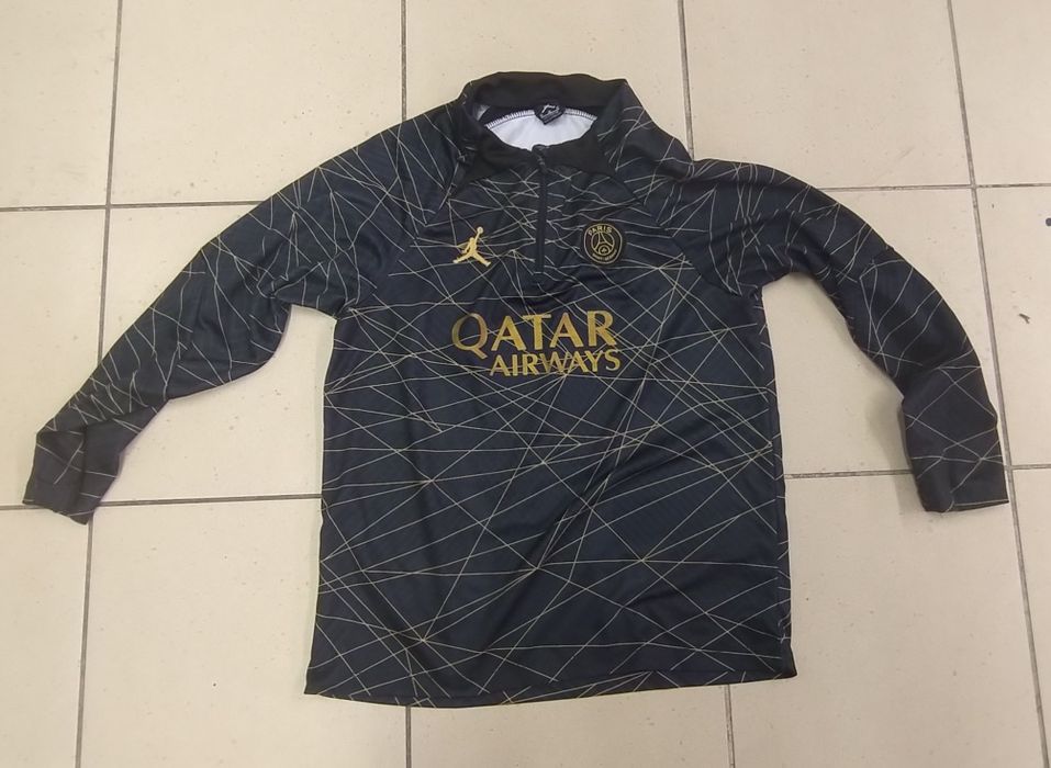 Koszulka Nike Paris Saint-Germain Haftowane znaczki Gruba i Elastyczna