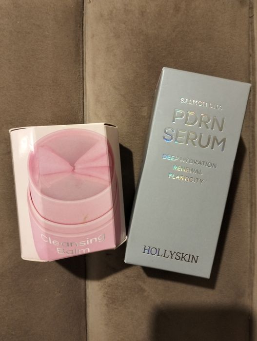 Hollyskin cleansing balm PDRN serum