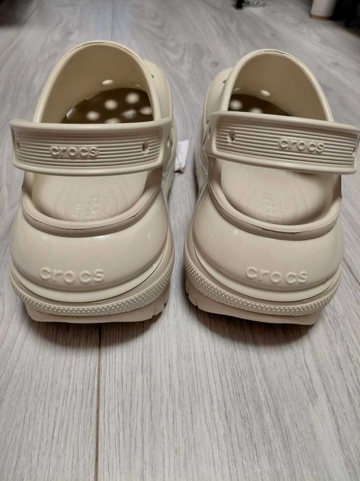 Женские Кроксы на платформе Сабо Crocs Mega Crush W8, W9 Оригінал США