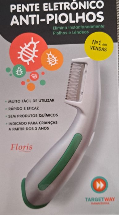 pente eletrónico anti-piolhos