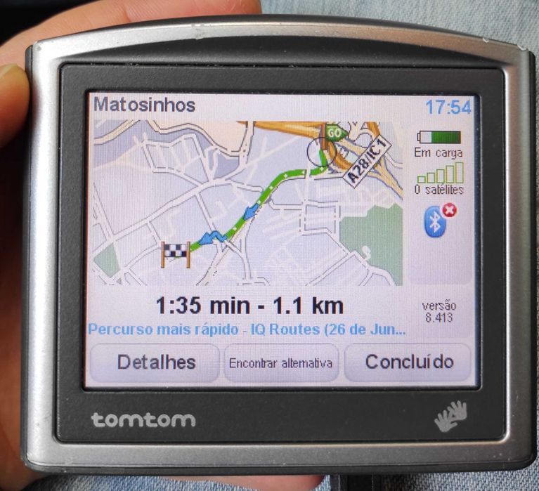 GPS TomTom One com cabo