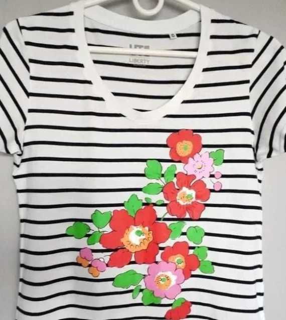 T-shirt Ut liberty w paski