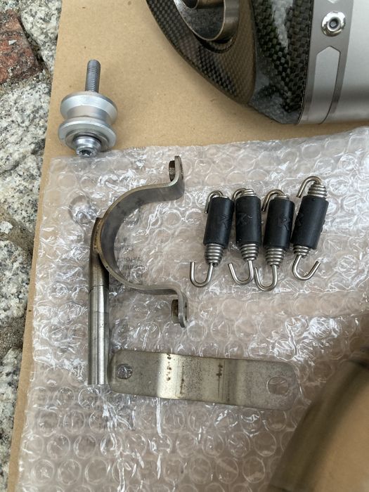 BMW G310 R GS full Akrapovic Racing line tlumik wydech jak nowy