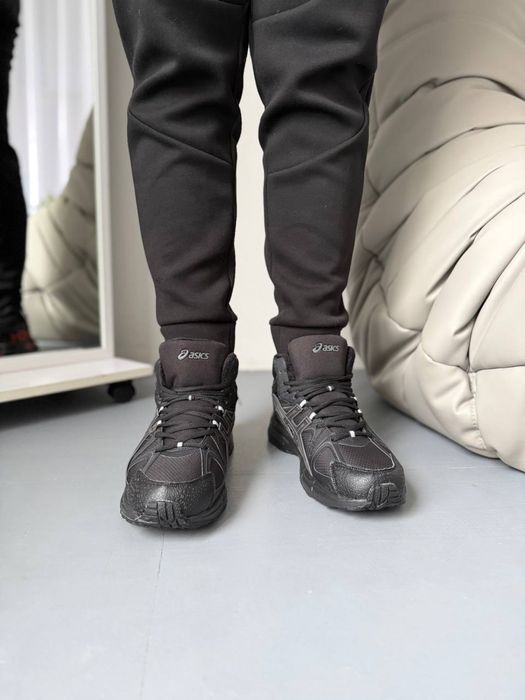 ДУЖЕ ТЕПЛІ‼️Asics Gel-Kahana 8 High Black Rose Gold Fur,асікс кахана,а