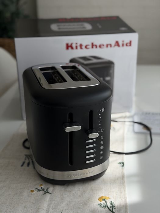 Тостер KitchenAid 5KMT2109EBM чорний матовий!