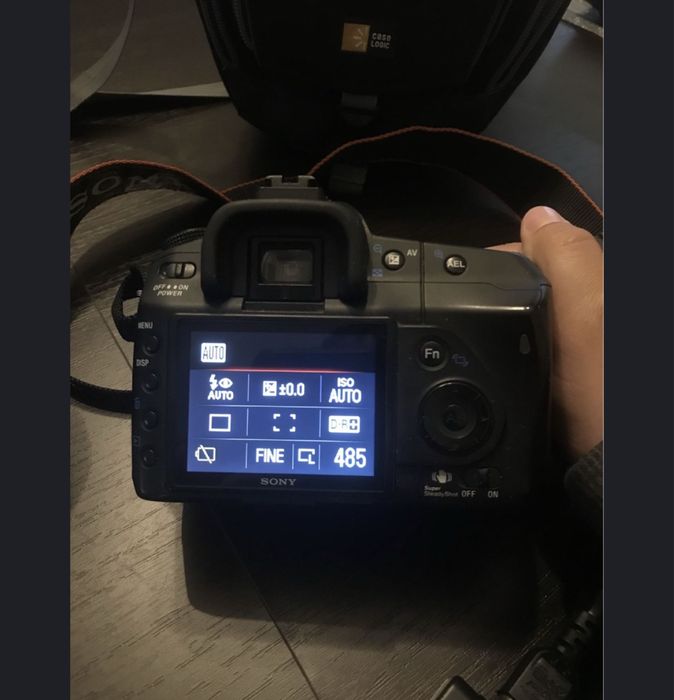 aparat sony alfa 200 DSLR - A200