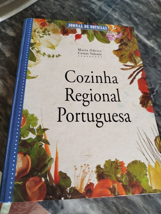 livro de receitas  cozinha regional Portuguesa