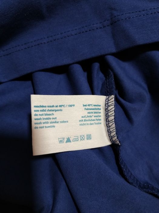 Top sportowy na ramiączkach niebieski bawełniany Esparto XS