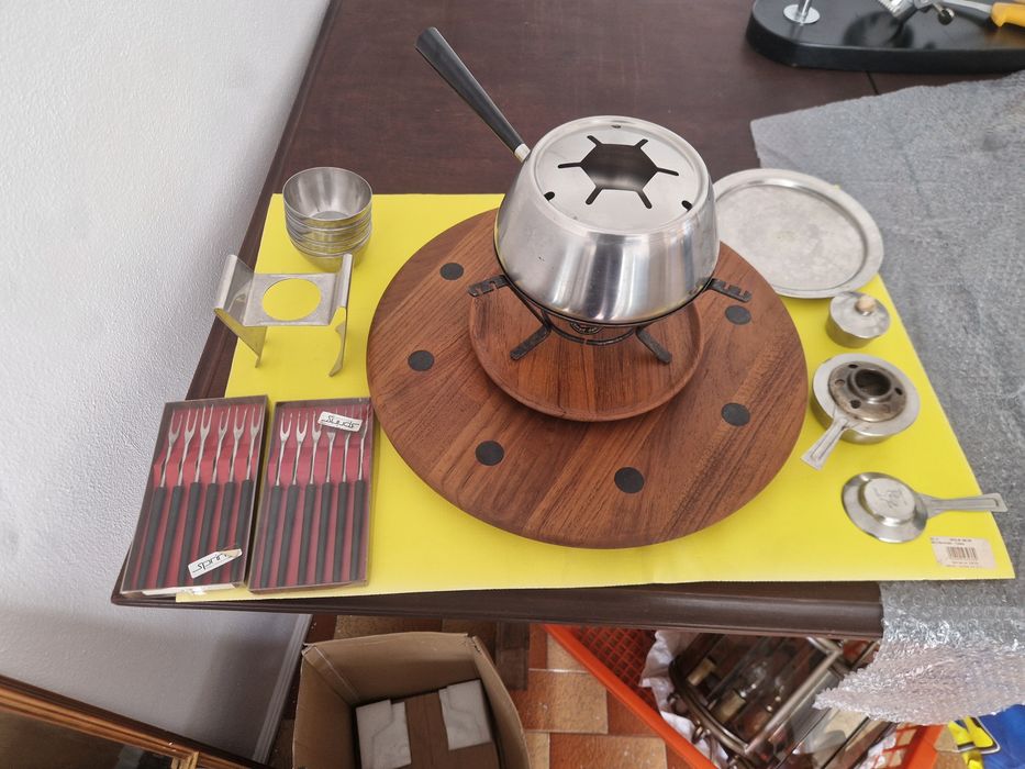 Conjunto fondeu Dinamarquês