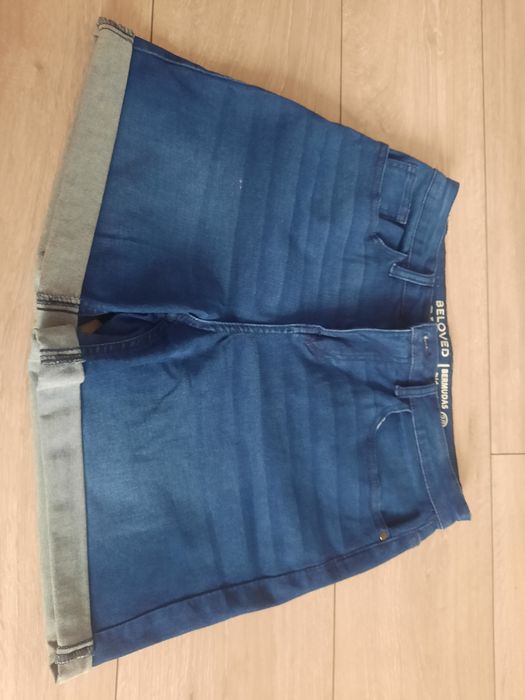 Bermudy jeans 38