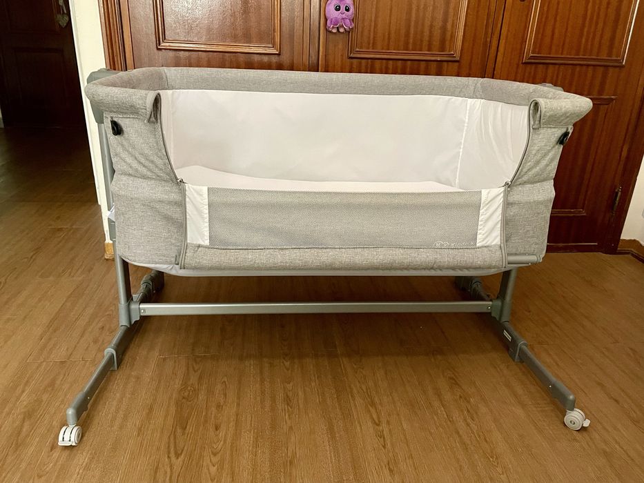 Berço Co-Sleeping 2 em 1 Kinderkraft NESTE UP – Cinza