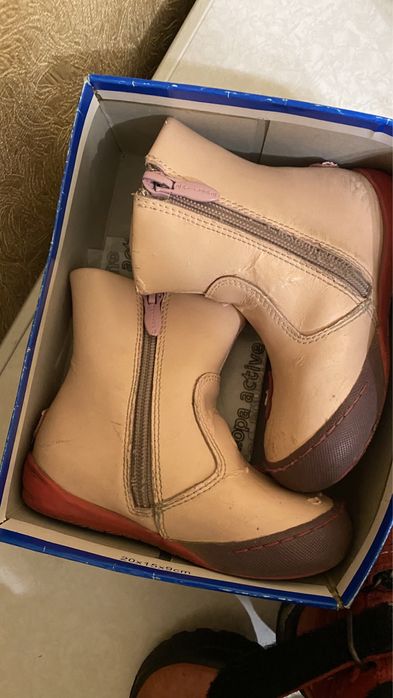 Ecco детские зимние ботинки 23 размер