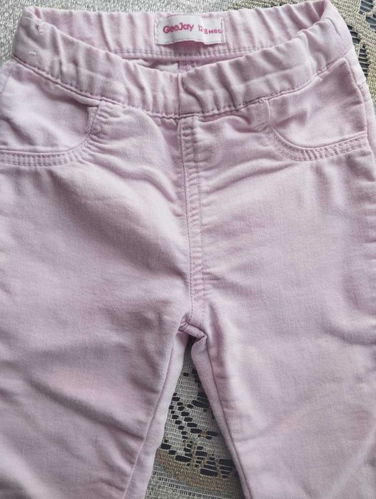 Дитячі джинси для дівчинки 12-18 міс., б/в